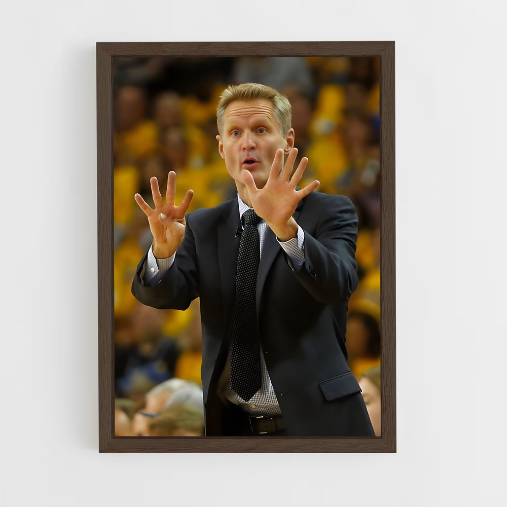 Poster Coach en Action – affiche Basketball (vue 5)